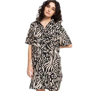 Quiksilver Women's Sunny Ride - Short Sleeve Shirt Dress Women's‎ Size S NWT